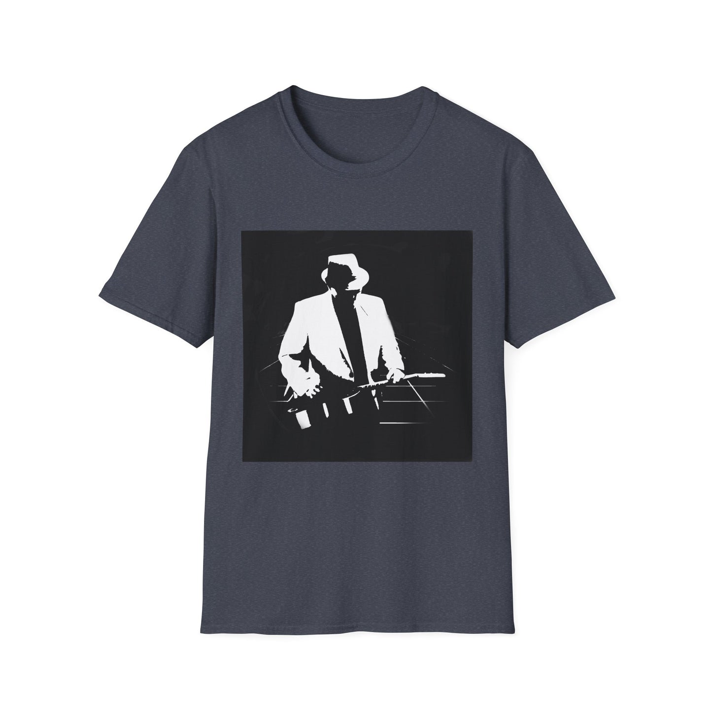 10%OFF at checkout! - Guitarist Silhouette T-Shirt — Vintage Band Music Tee