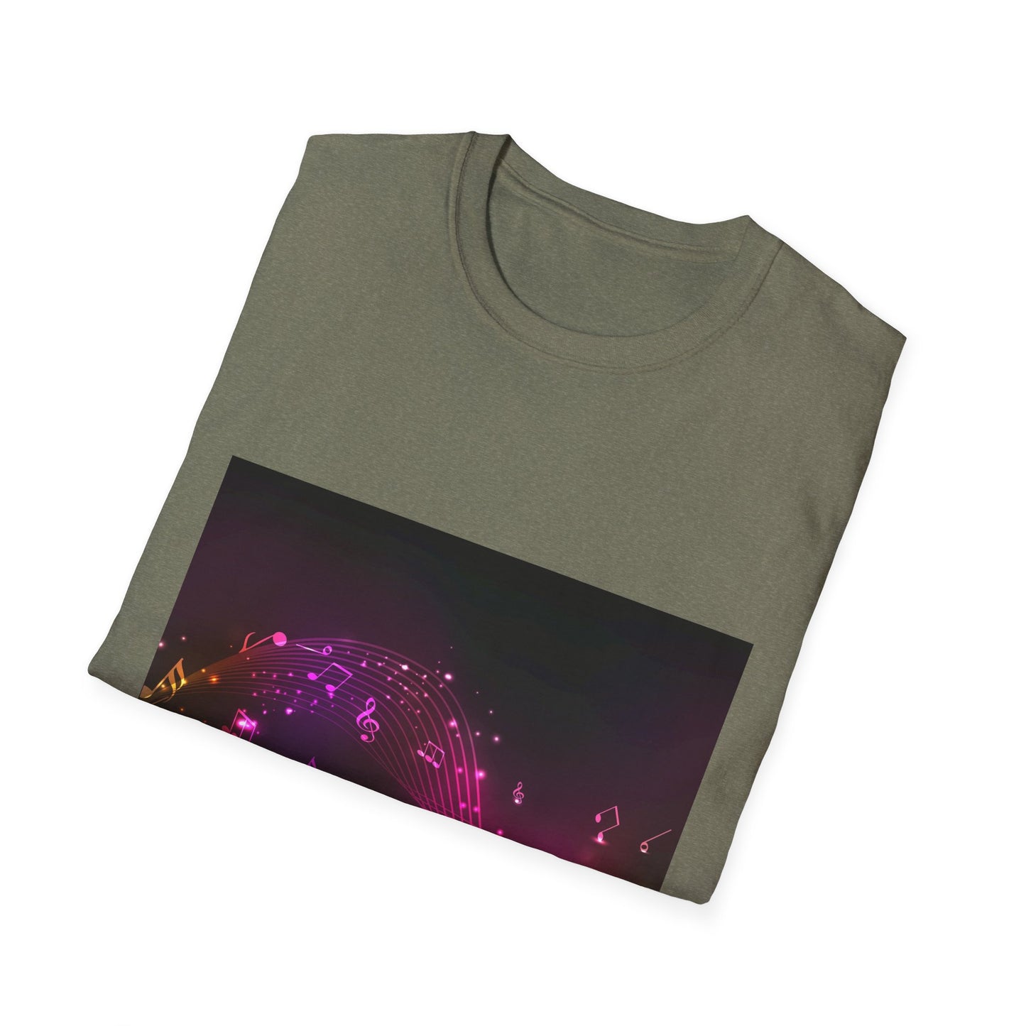 10%OFF at checkout! - Galaxy Wave T‑Shirt — Neon Pink Cosmic Landscape Tee