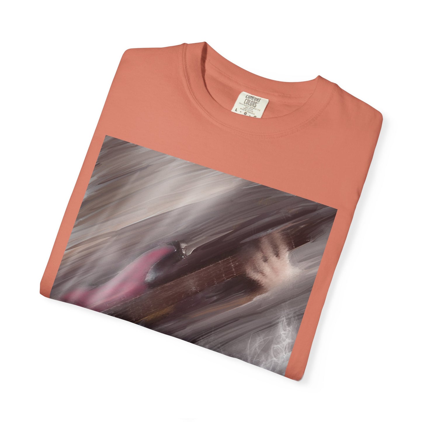 10%OFF at checkout! - Electric Motion Guitar T-Shirt, Red
