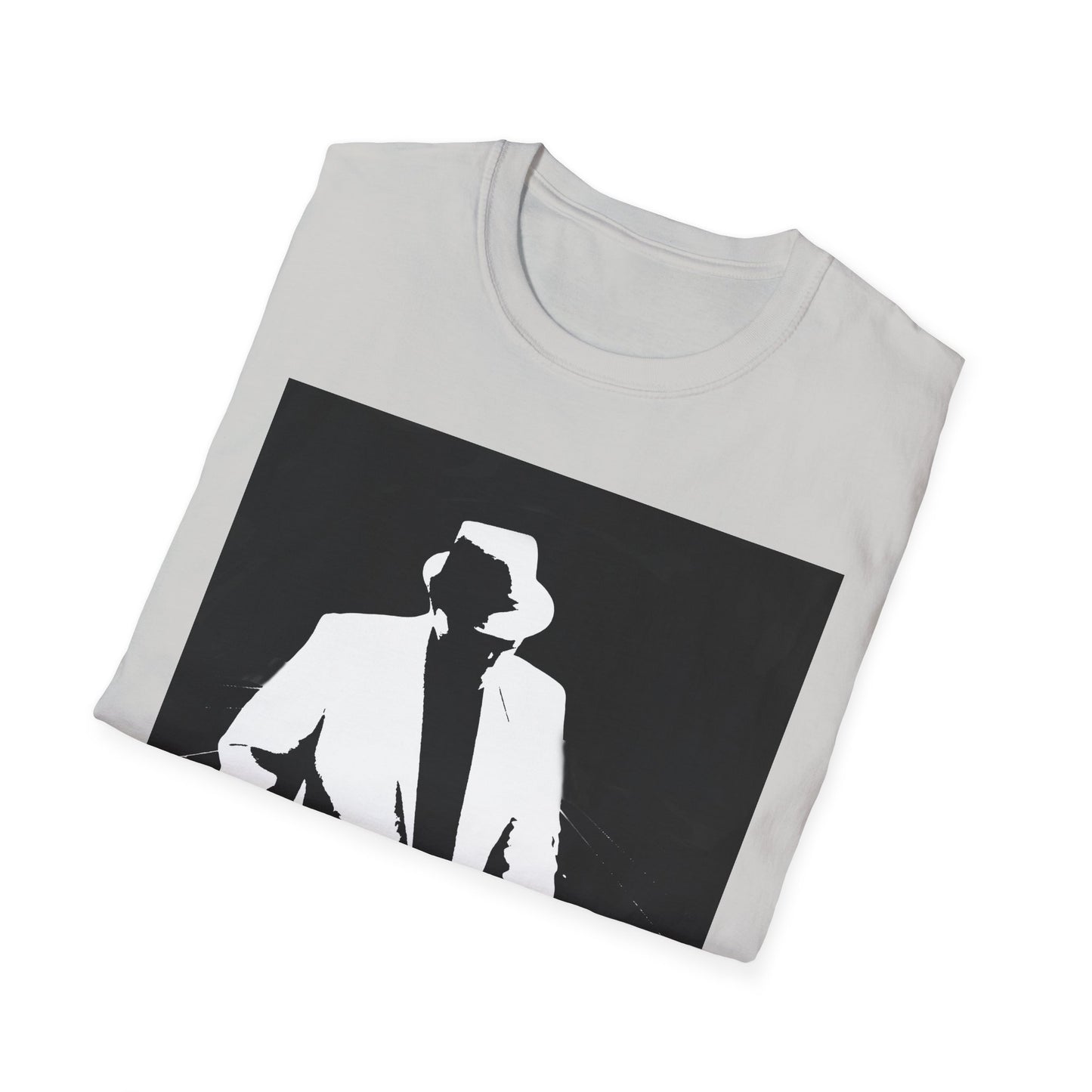 10%OFF at checkout! - Slide Guitarist Ron Turner Blues Artist Silhouette T-Shirt — Vintage Band Music Tee