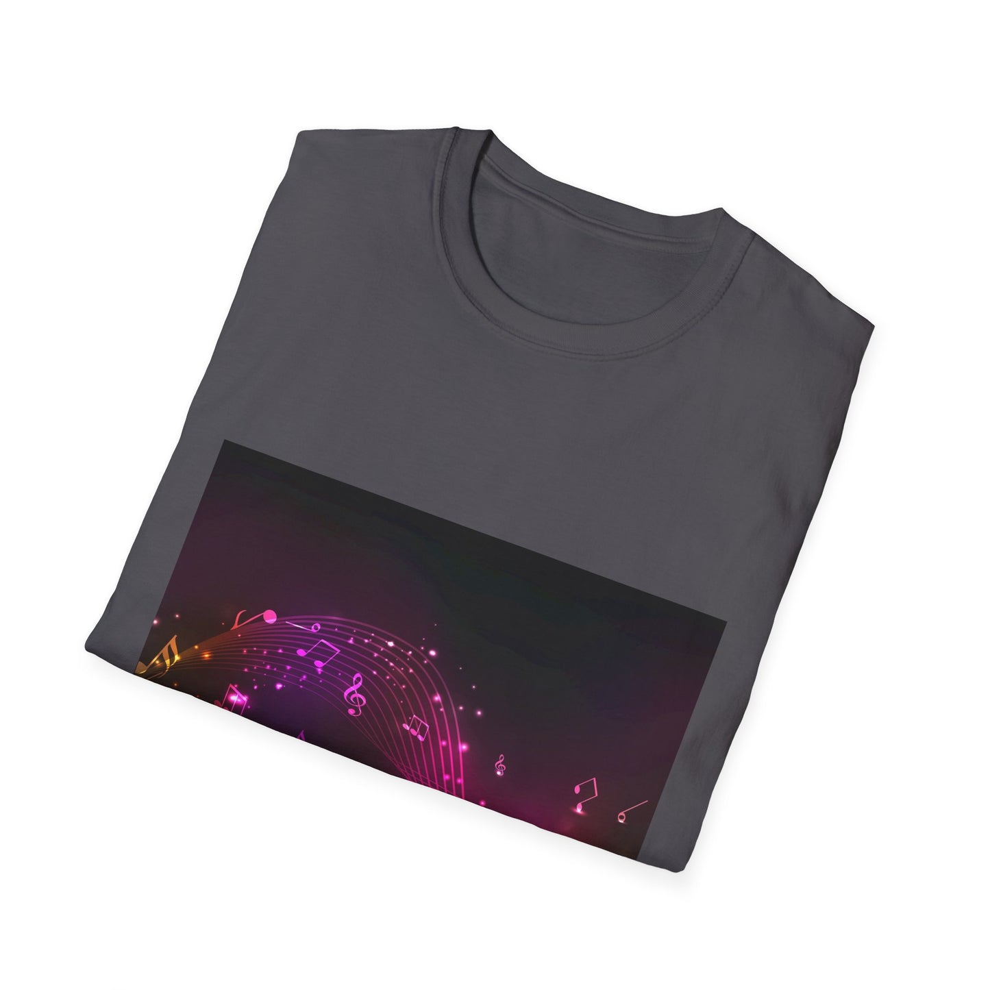 10%OFF at checkout! - Galaxy Wave T‑Shirt — Neon Pink Cosmic Landscape Tee