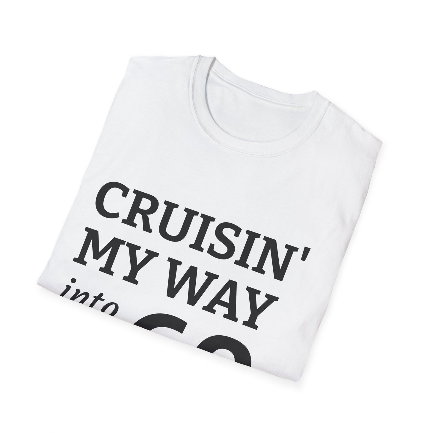 Cruisin' My Way into 60 T-Shirt - 60th Birthday Celebration Tee