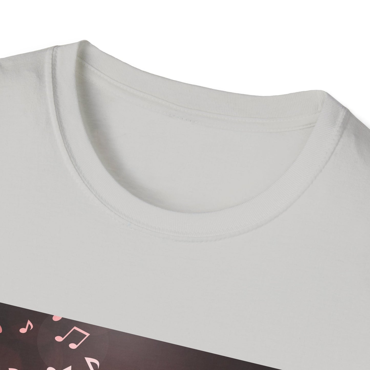 10%OFF at checkout! - Guitar Melody T-Shirt — Acoustic Guitar with Musical Notes Graphic