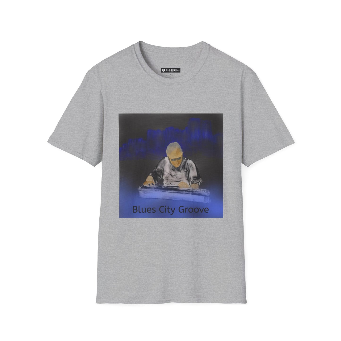 10% Off at checkout - Blues City Groove, Steel Guitarist T-Shirt — Moody Nightclub Electronic Music Tee