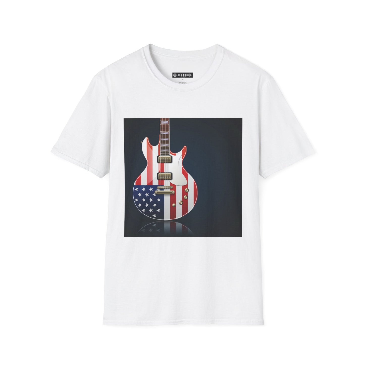 10% Off at checkout - American Flag Electric Guitar T-Shirt — Patriotic Rock Tee