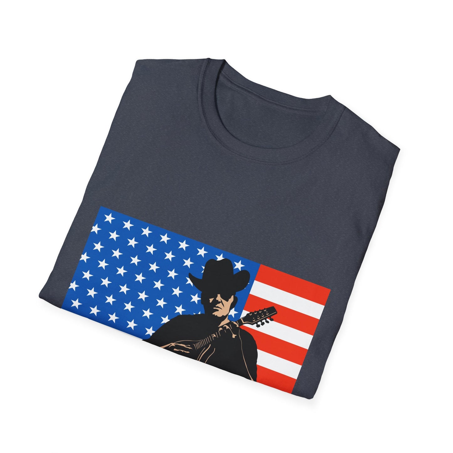 10%OFF at checkout! - Patriotic Cowboy Guitarist T-Shirt