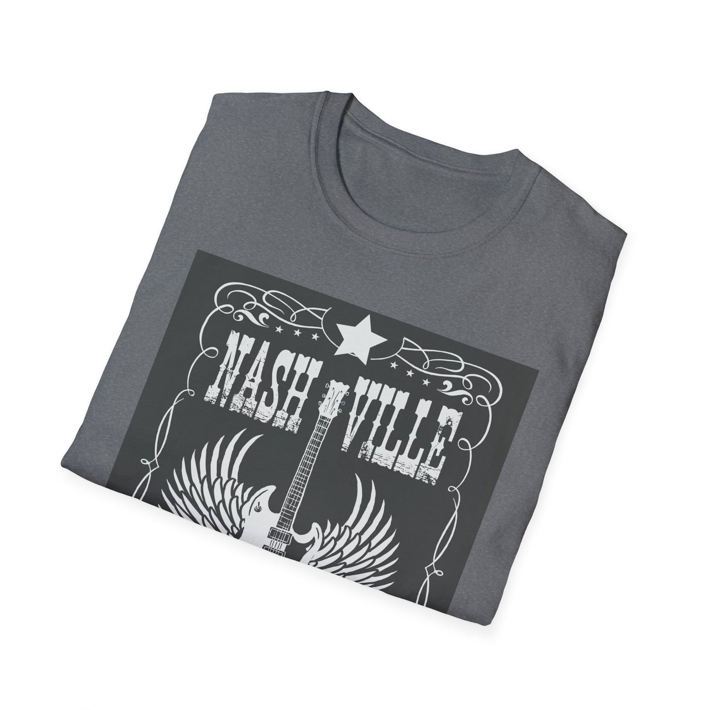 10%OFF at checkout! - Nashville Tennessee Guitar Wings T-Shirt