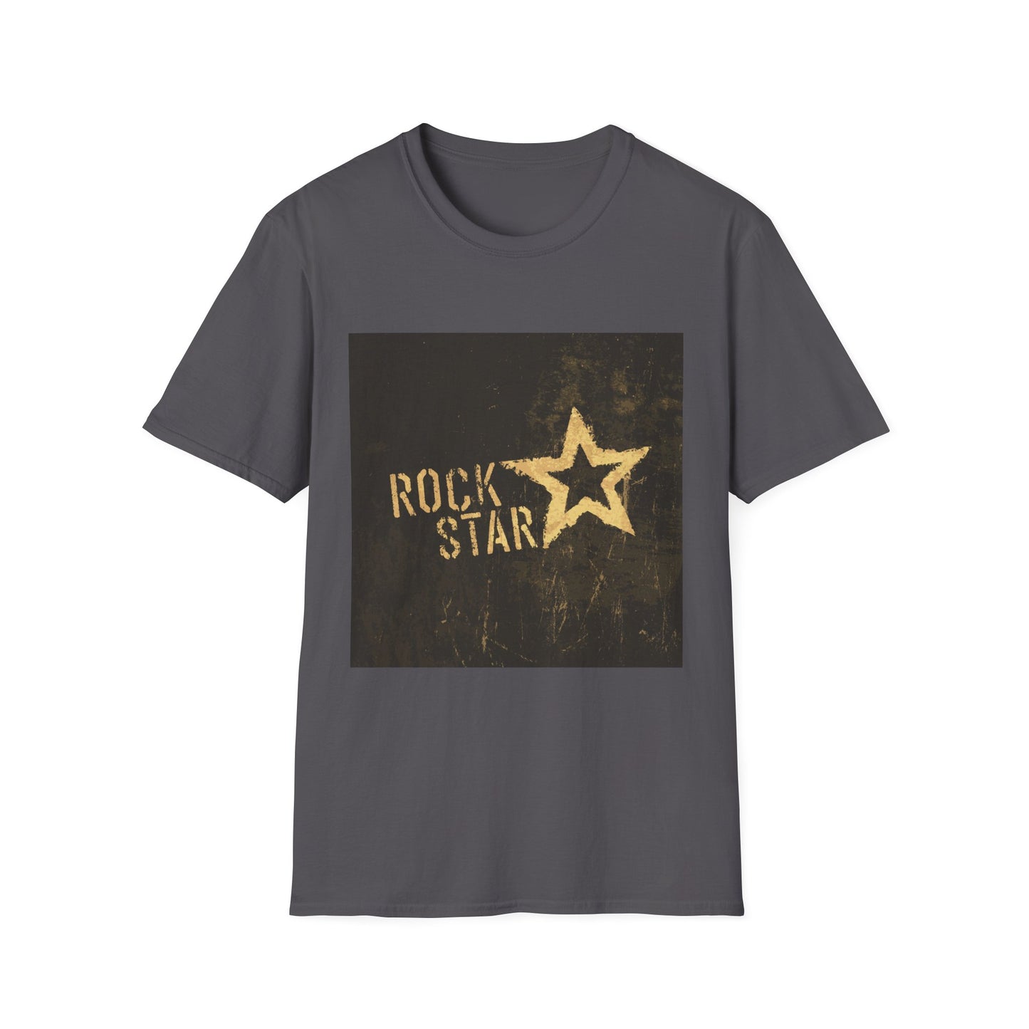 10%OFF at checkout! - Rock Star T-Shirt — Vintage Grunge Star Graphic Tee