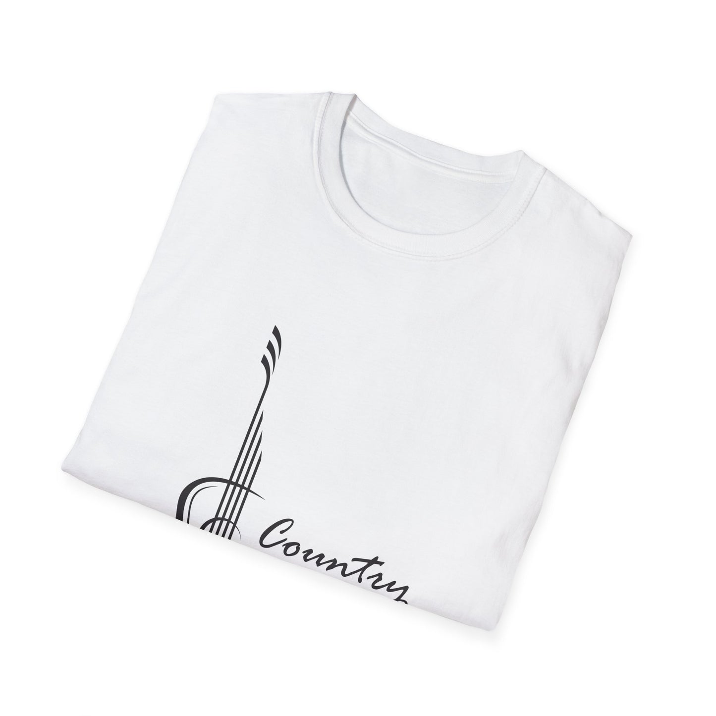 10%OFF at checkout! - Country Music Guitar Tee — Acoustic Guitar & Cowboy Hat Graphic Shirt