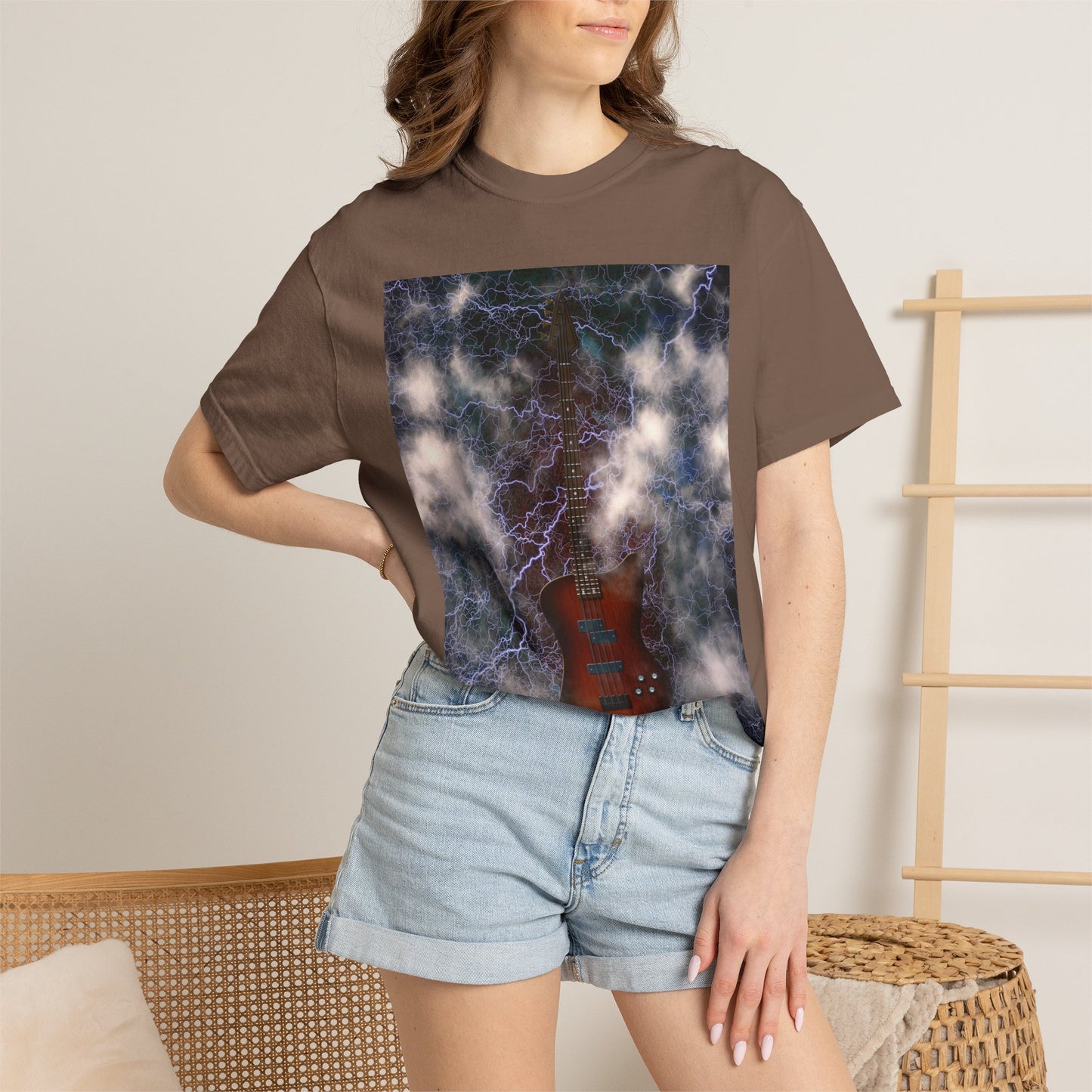 10%OFF at checkout! - Electric Guitar Lightning T-Shirt