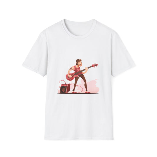 10%OFF at checkout! - Bass Guitarist Graphic T-Shirt — Retro Bass Player Design for Musicians & Music Lovers