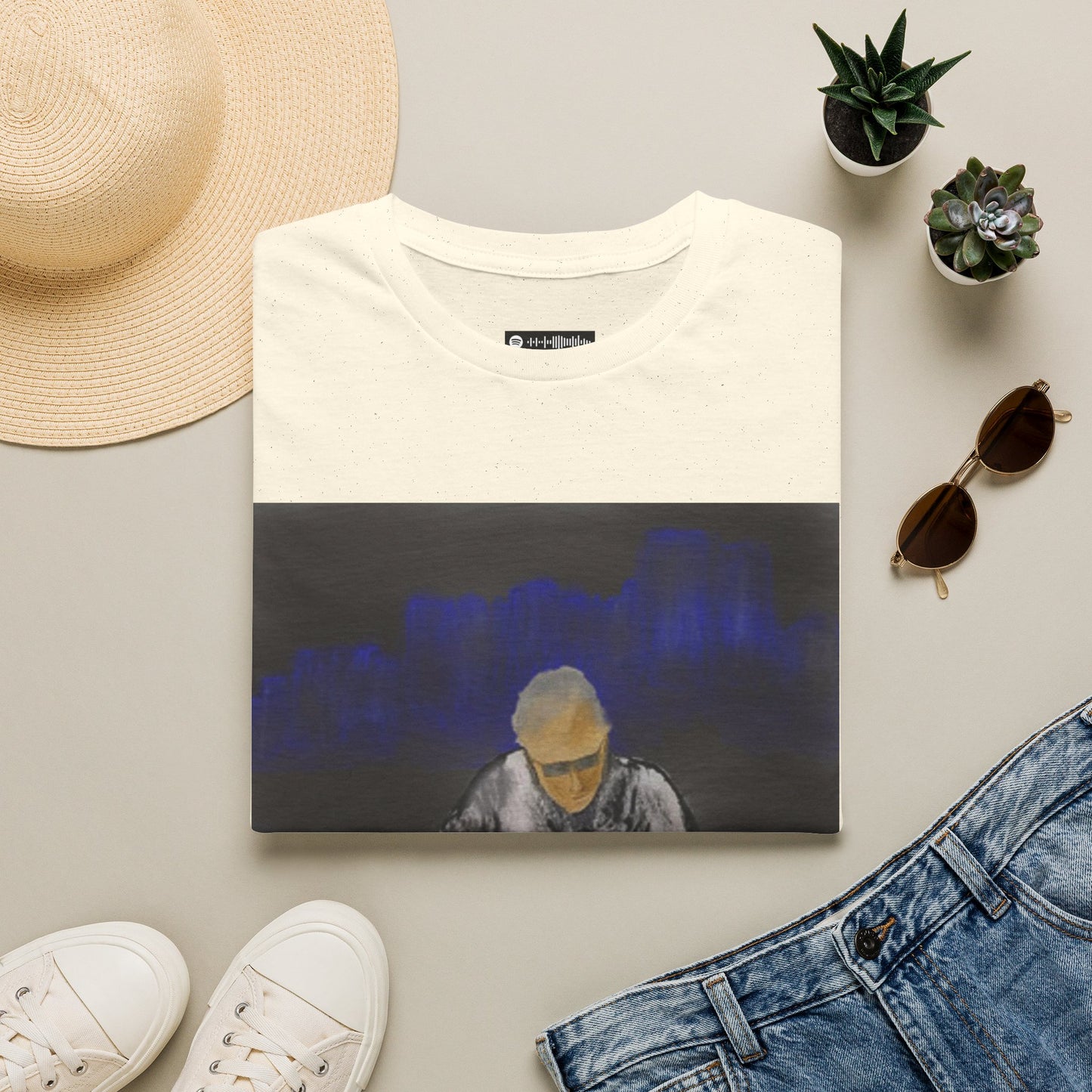 Blues City Groove, Steel Guitarist T-Shirt — Moody Nightclub Electronic Music Tee
