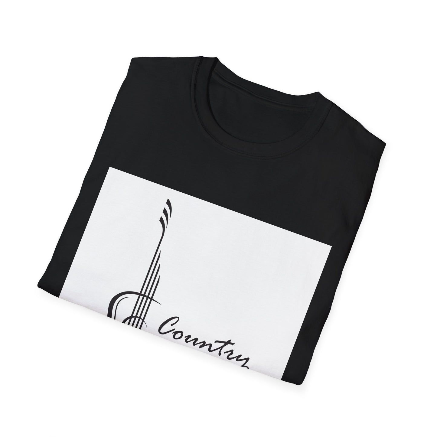 10%OFF at checkout! - Country Music Guitar Tee — Acoustic Guitar & Cowboy Hat Graphic Shirt