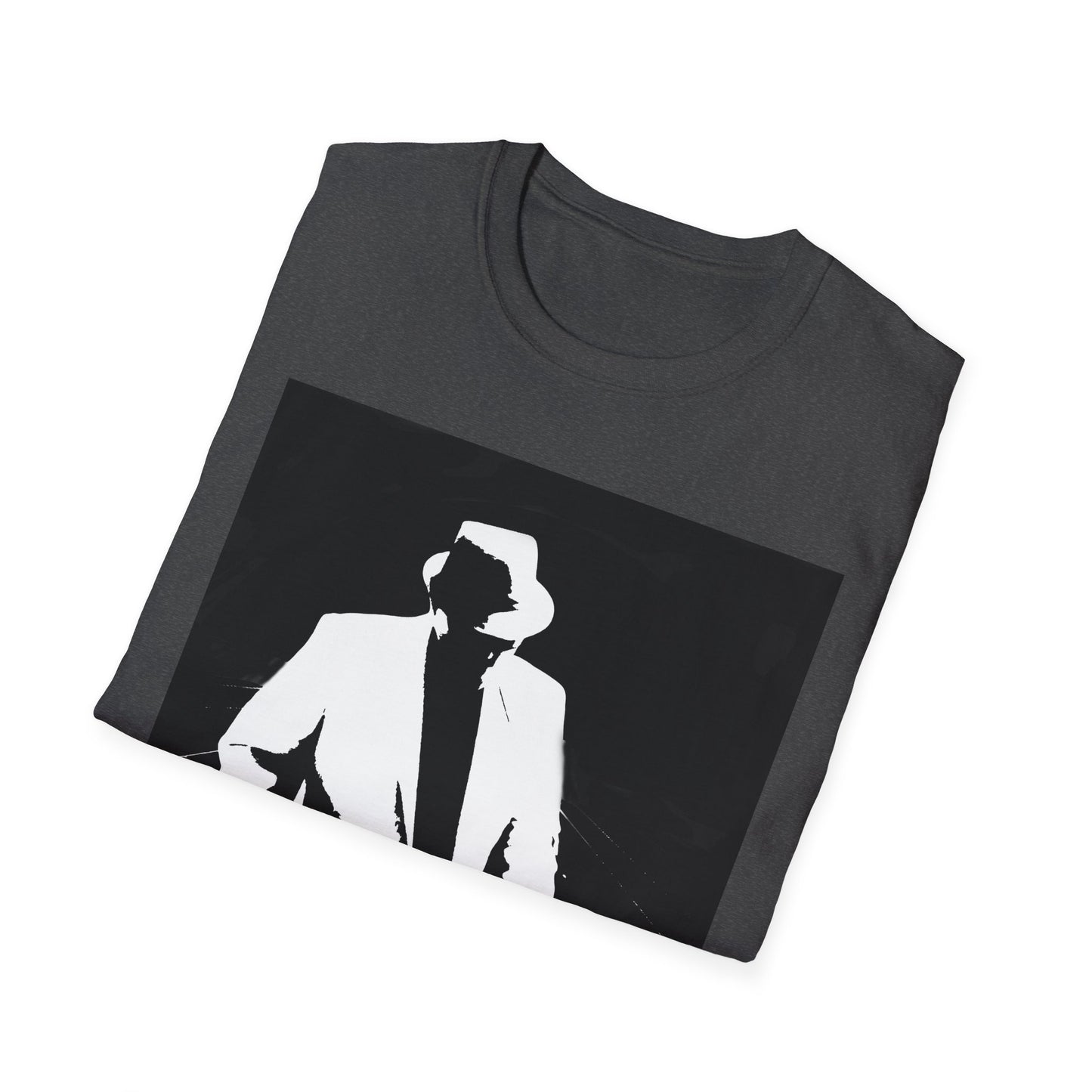 10%OFF at checkout! - Slide Guitarist Ron Turner Blues Artist Silhouette T-Shirt — Vintage Band Music Tee