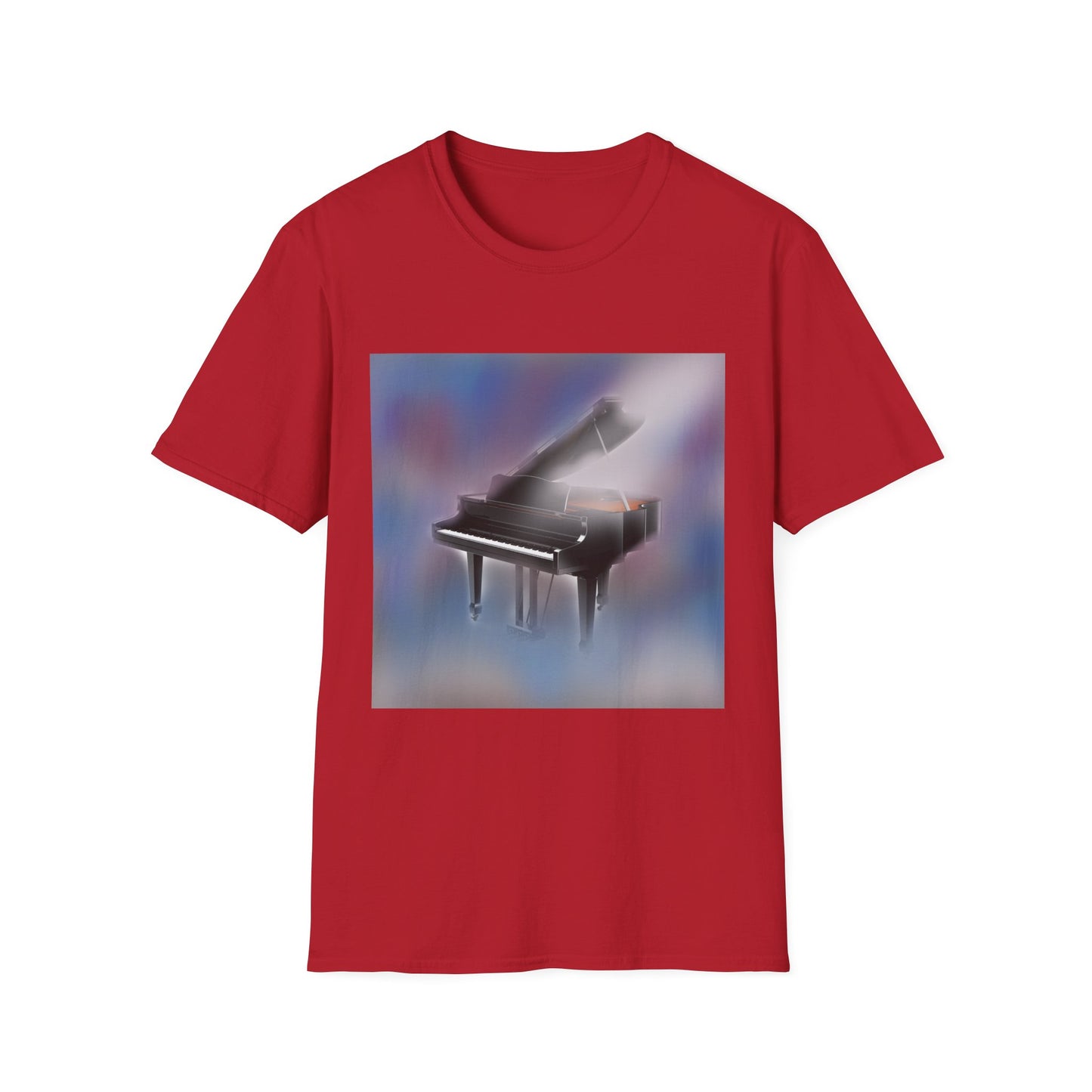 10%OFF at checkout! - Grand Piano Art T-Shirt — Dreamy Vintage Piano Graphic Tee