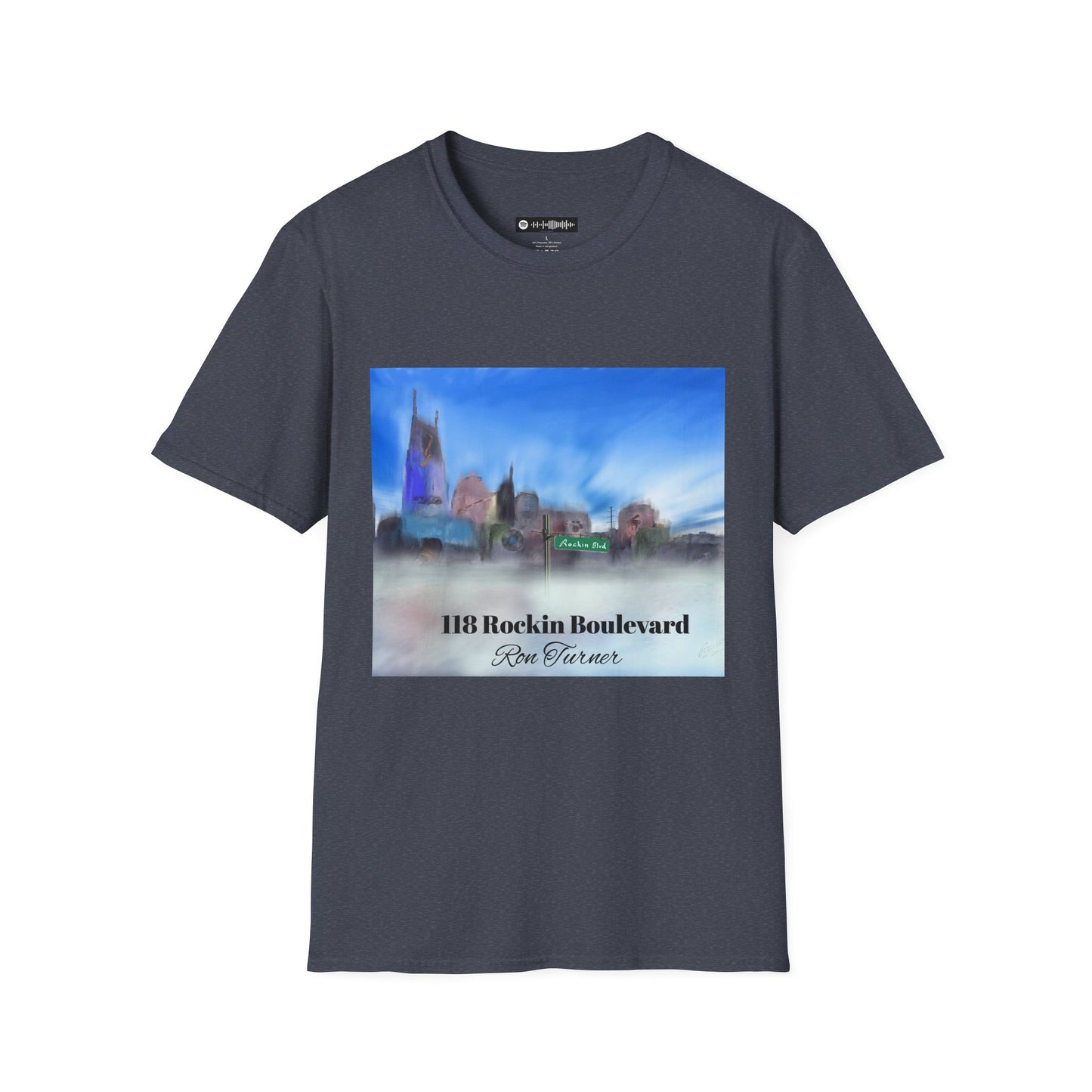 118 Rockin Boulevard T-Shirt — Dreamy Urban Landscape Tee