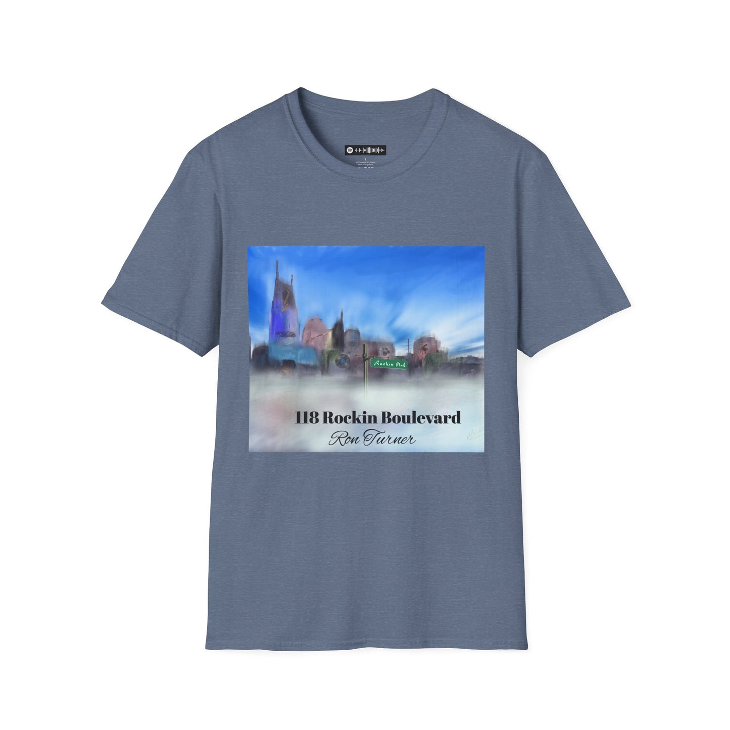 118 Rockin Boulevard T-Shirt — Dreamy Urban Landscape Tee