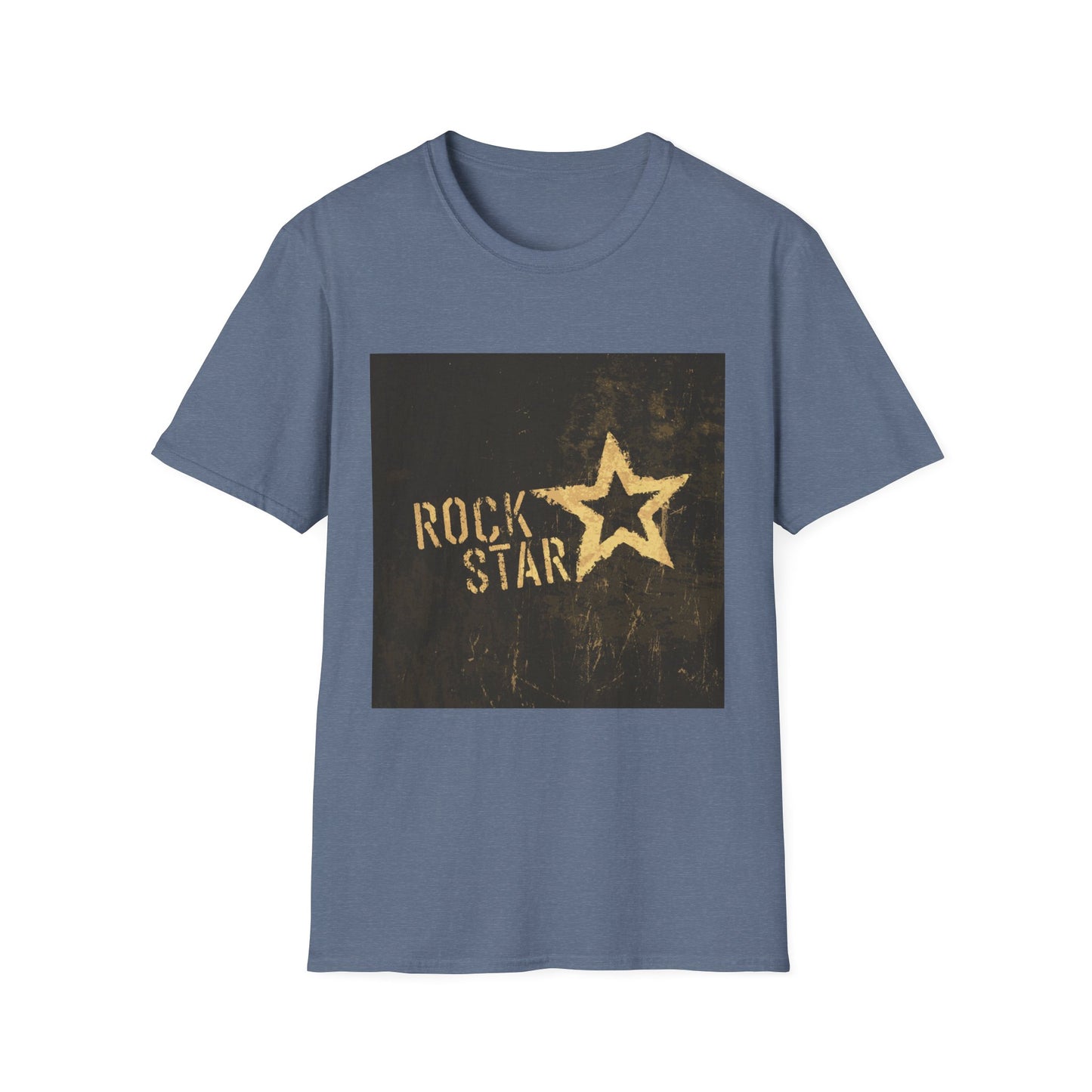 10%OFF at checkout! - Rock Star T-Shirt — Vintage Grunge Star Graphic Tee