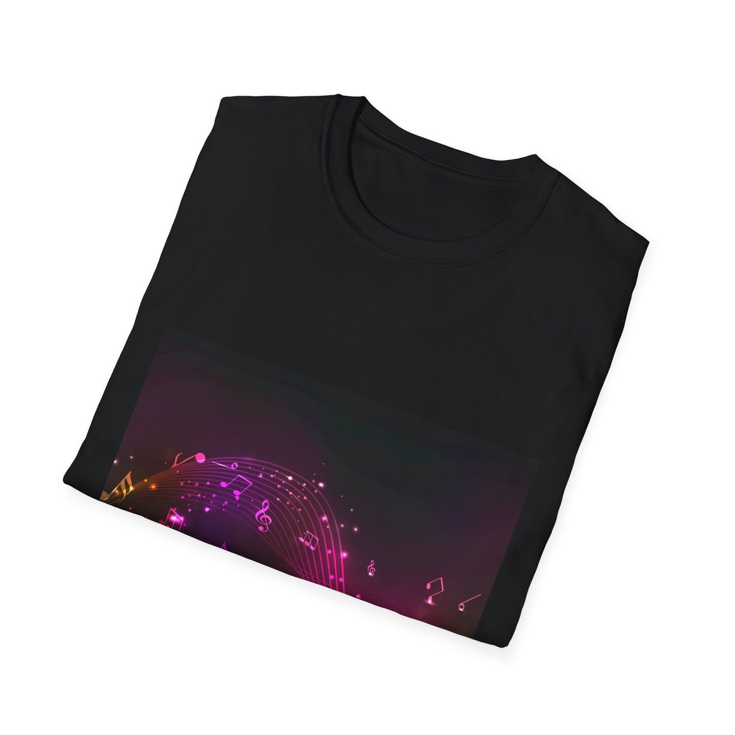 10%OFF at checkout! - Galaxy Wave T‑Shirt — Neon Pink Cosmic Landscape Tee