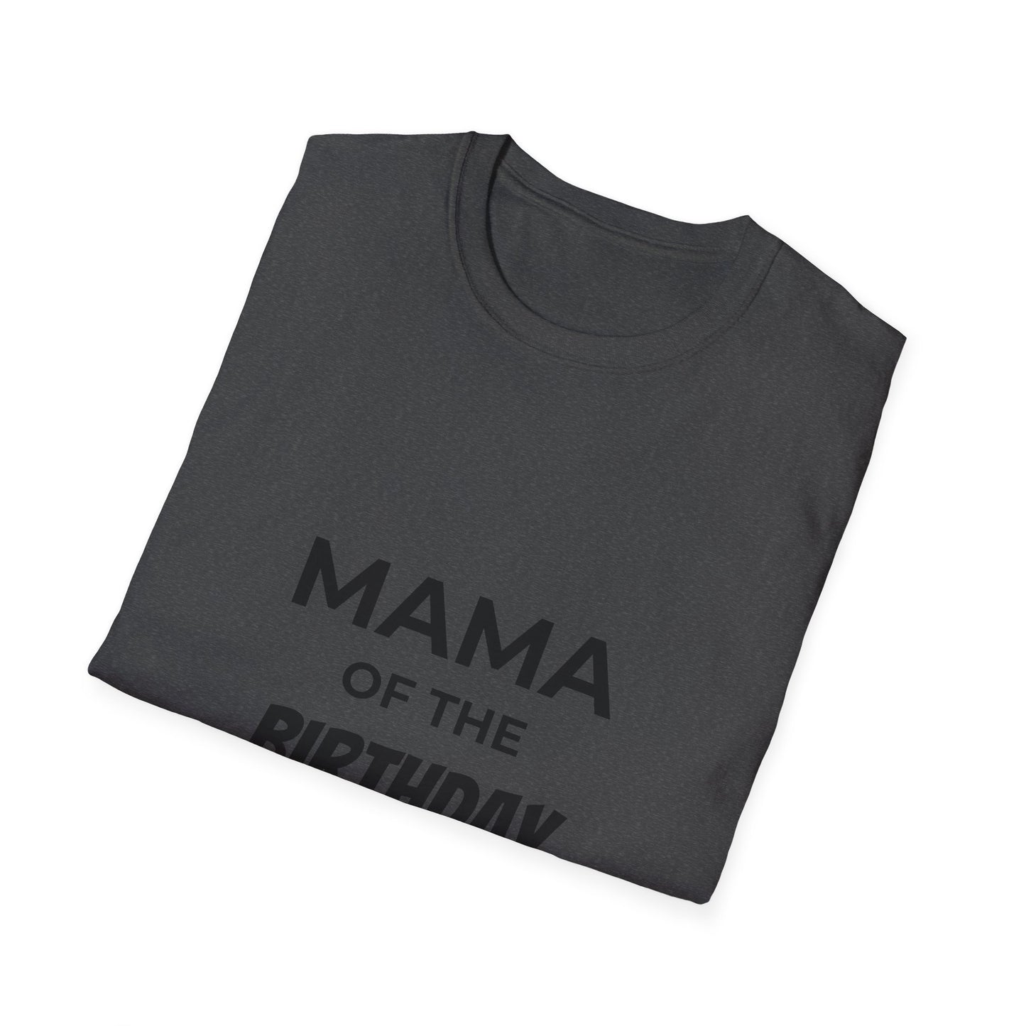 10%OFF at checkout! - Mama of the Birthday Dude T-Shirt — Mom Birthday Party Tee