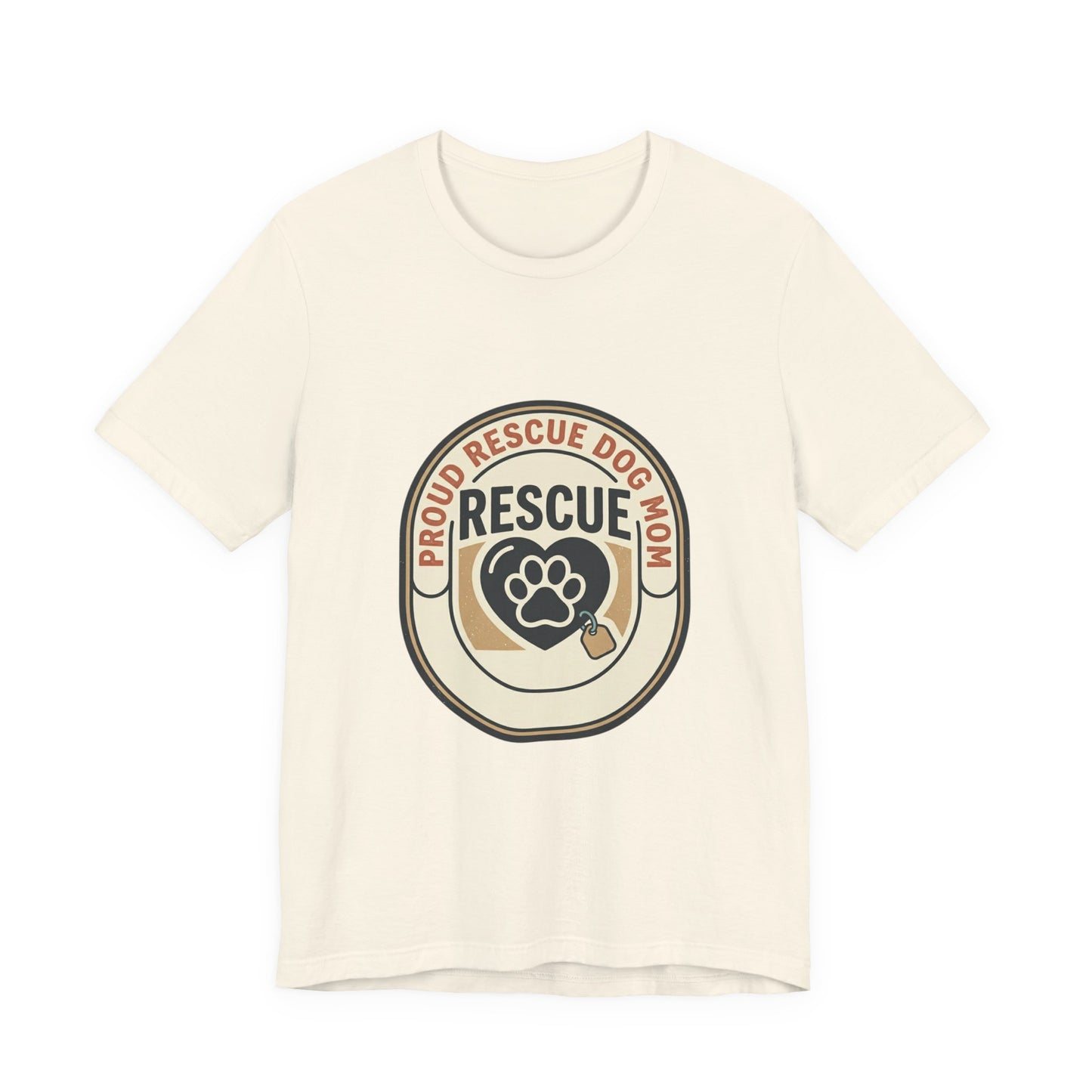 10%OFF at checkout! - Rescue Dog Mom Tee | Rescue Pride, Fur Baby Shirt
