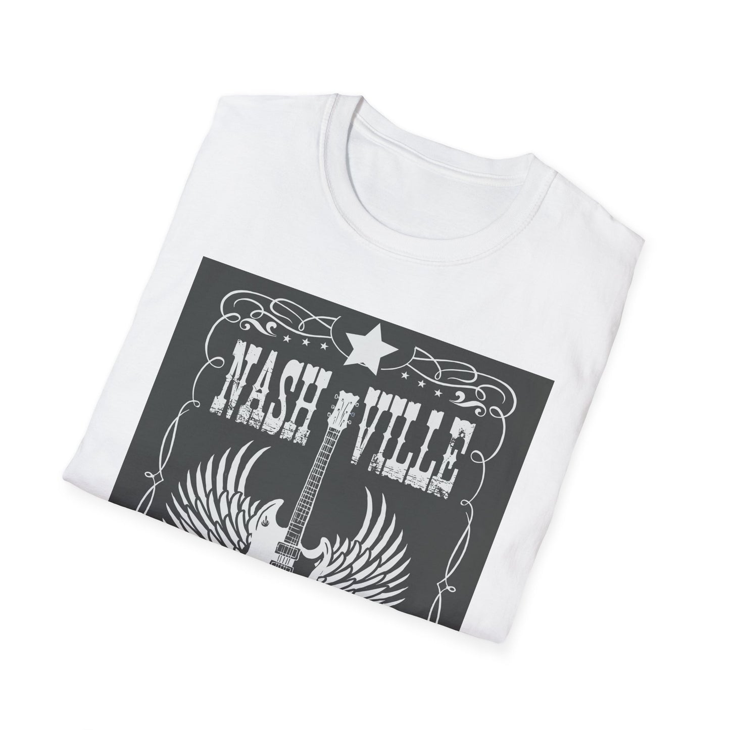 10%OFF at checkout! - Nashville Tennessee Guitar Wings T-Shirt