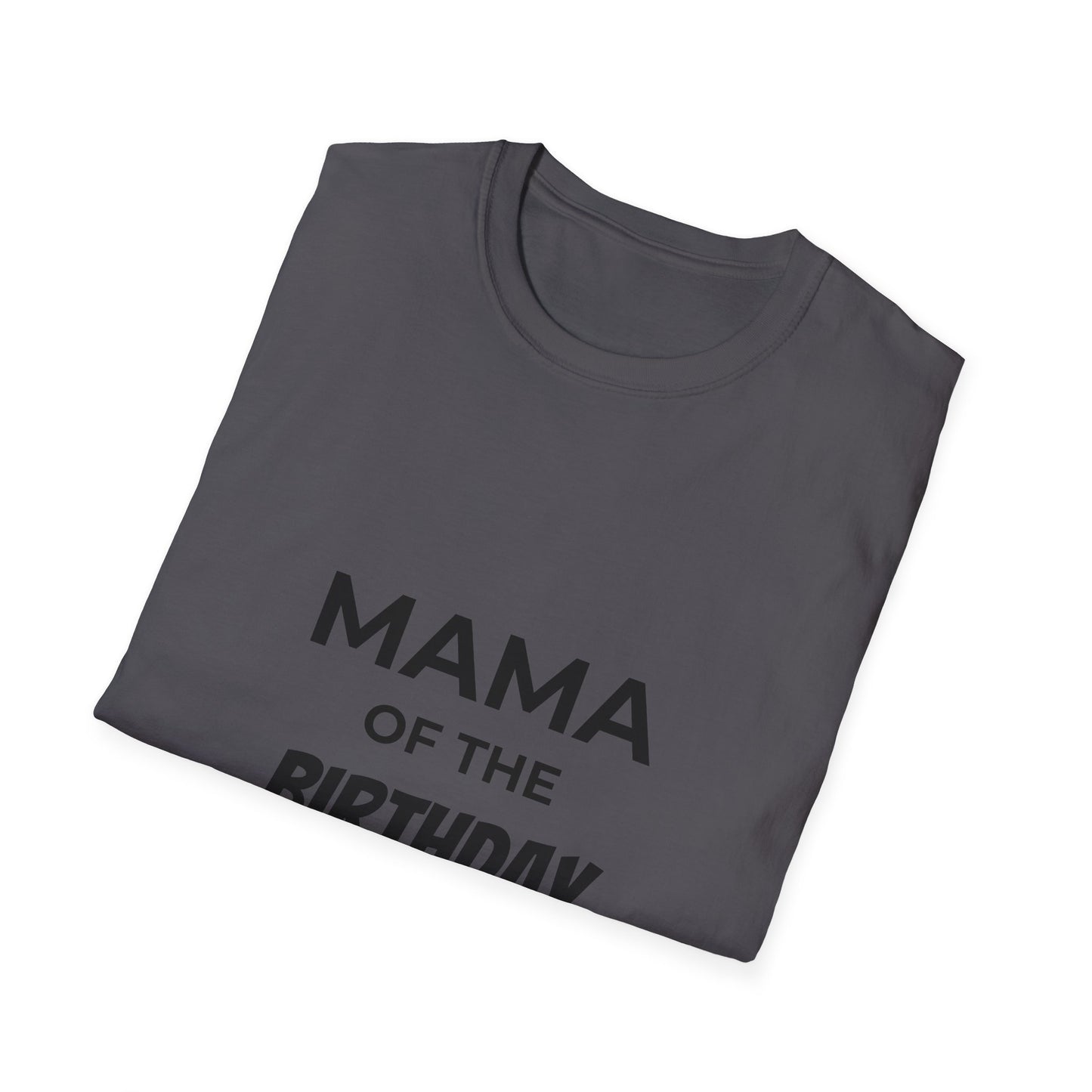 10%OFF at checkout! - Mama of the Birthday Dude T-Shirt — Mom Birthday Party Tee