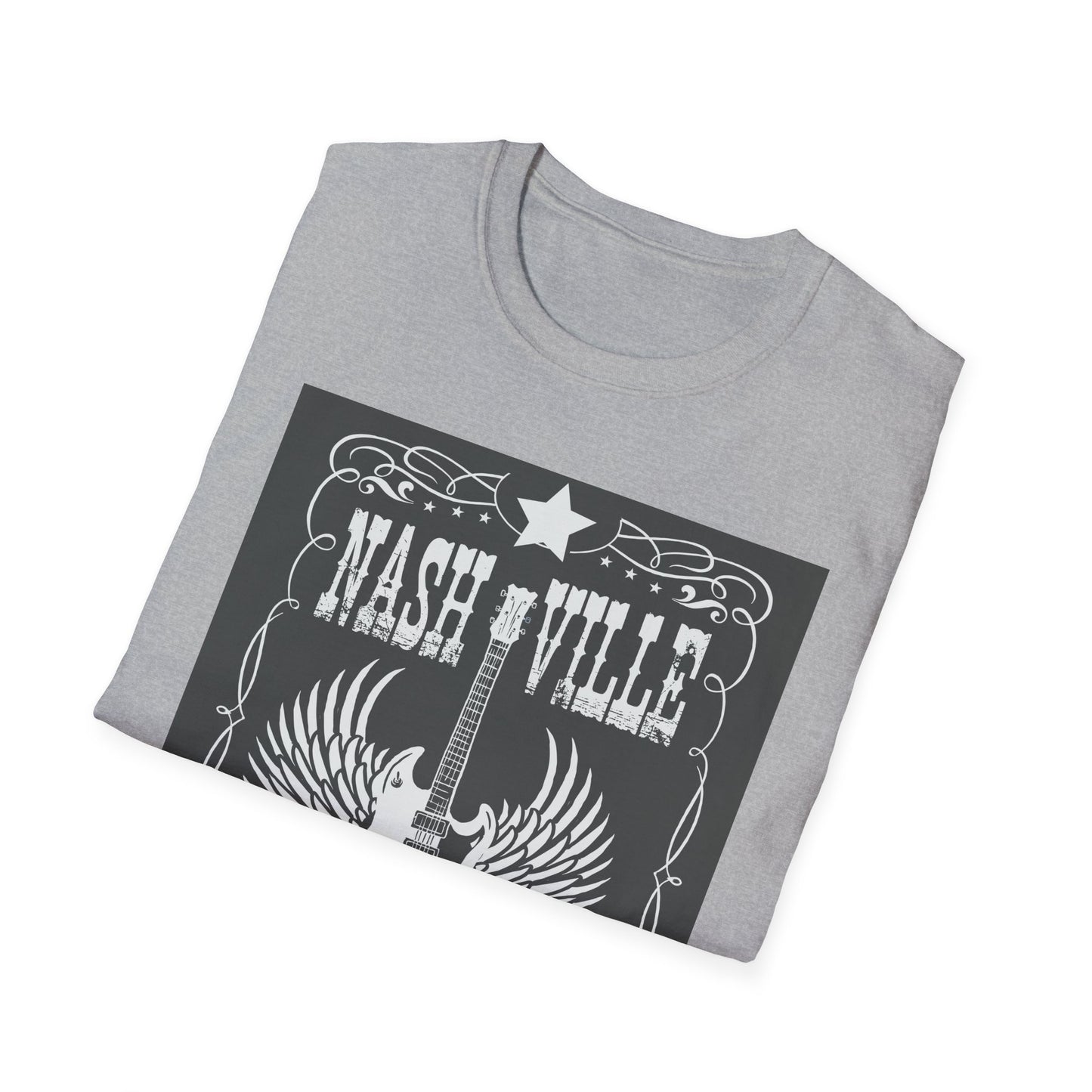 10%OFF at checkout! - Nashville Tennessee Guitar Wings T-Shirt