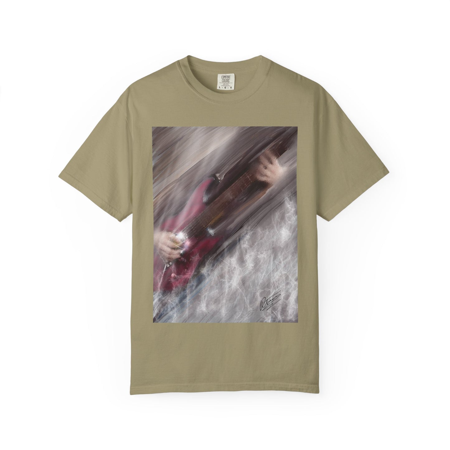 10%OFF at checkout! - Electric Motion Guitar T-Shirt, Red