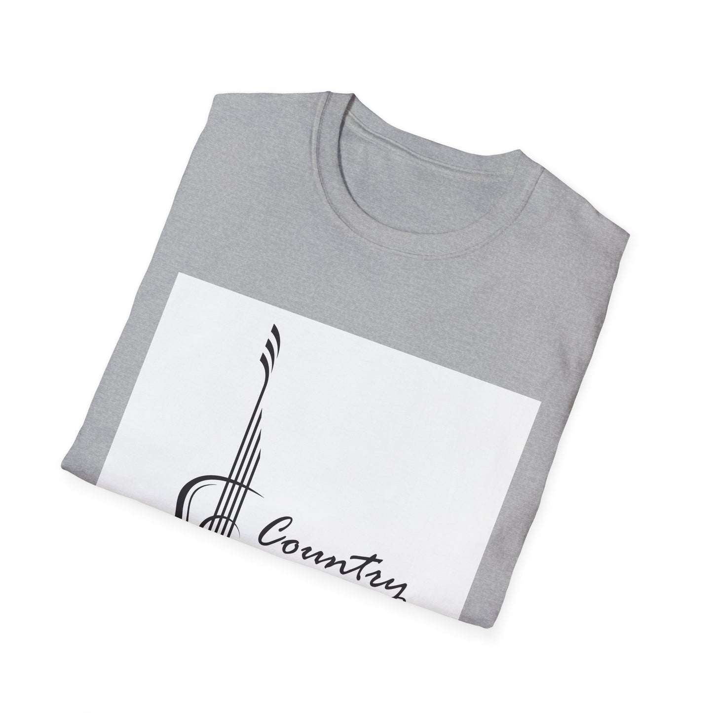 10%OFF at checkout! - Country Music Guitar Tee — Acoustic Guitar & Cowboy Hat Graphic Shirt