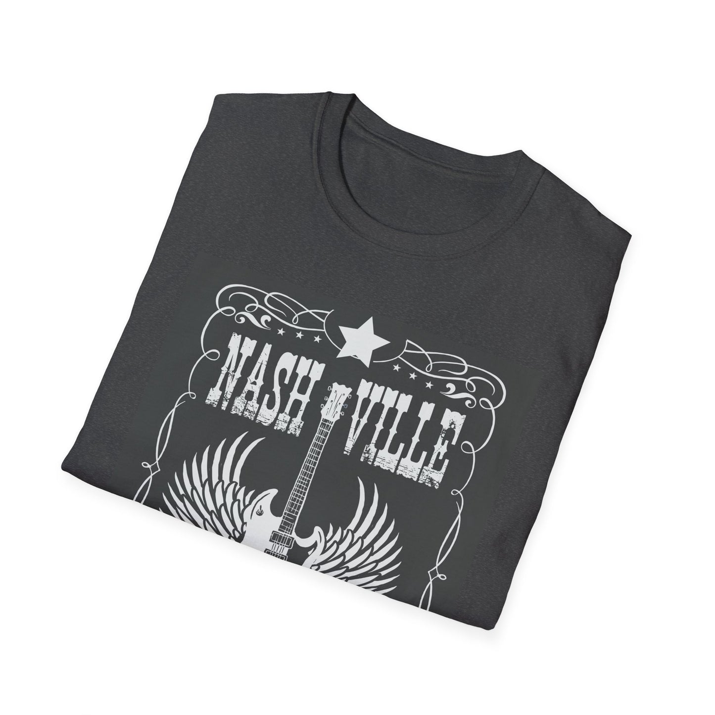 10%OFF at checkout! - Nashville Tennessee Guitar Wings T-Shirt