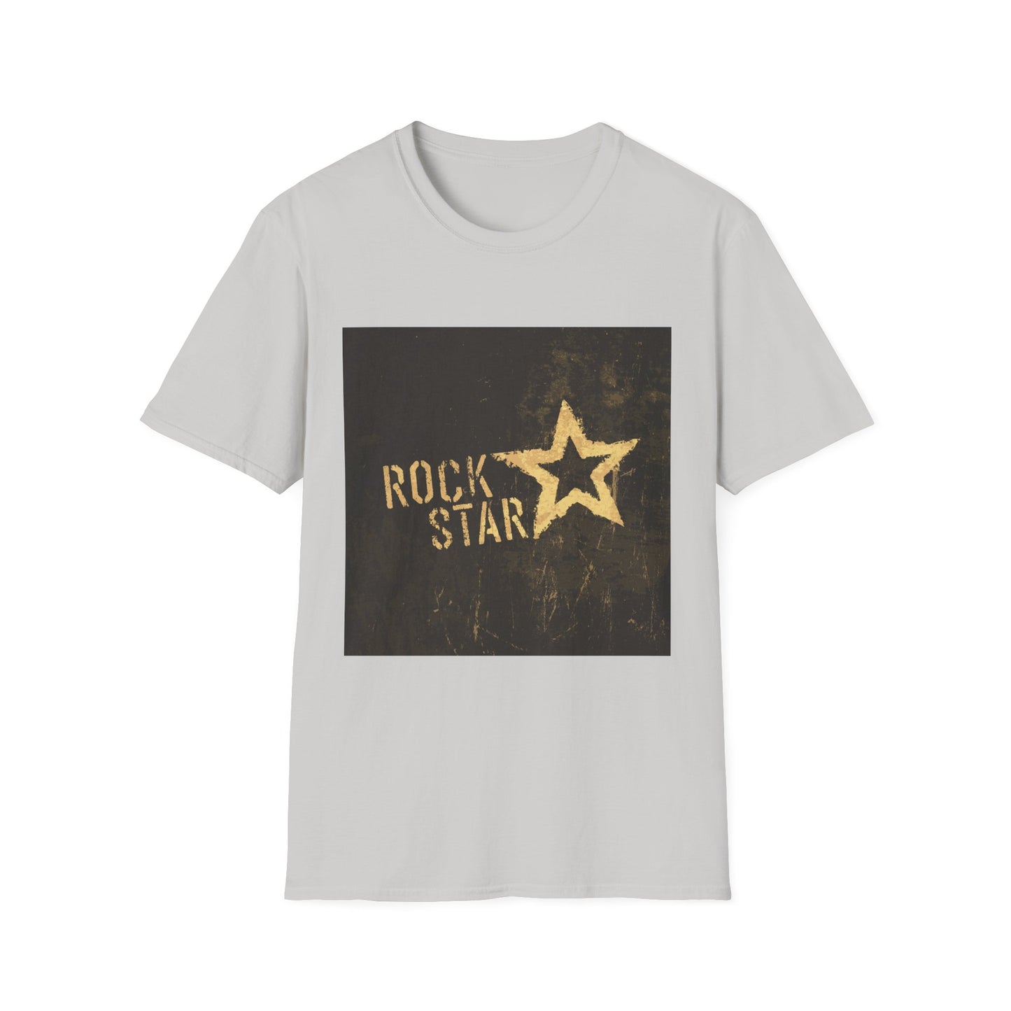 10%OFF at checkout! - Rock Star T-Shirt — Vintage Grunge Star Graphic Tee