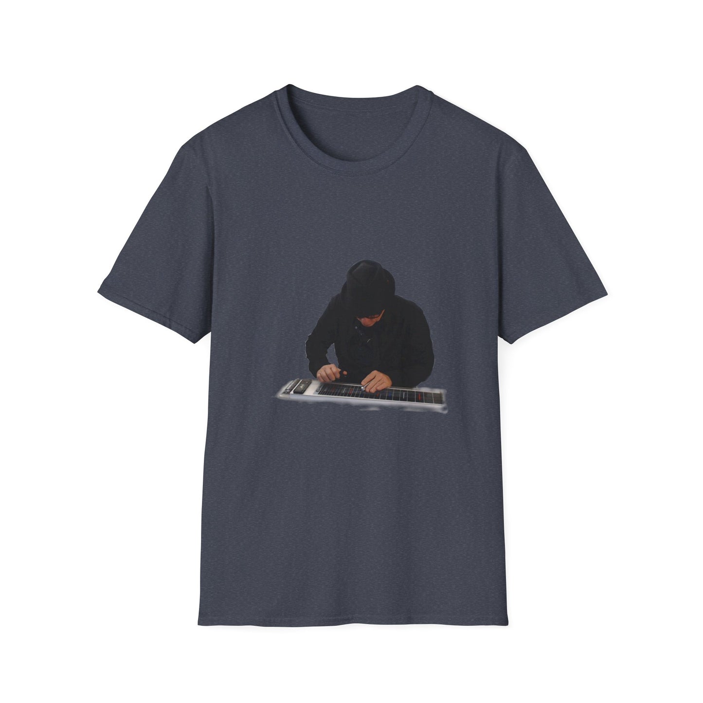 10%OFF at checkout! - Steel Guitar Silhouette T-Shirt — Musician Playing Steel Guitar Tee