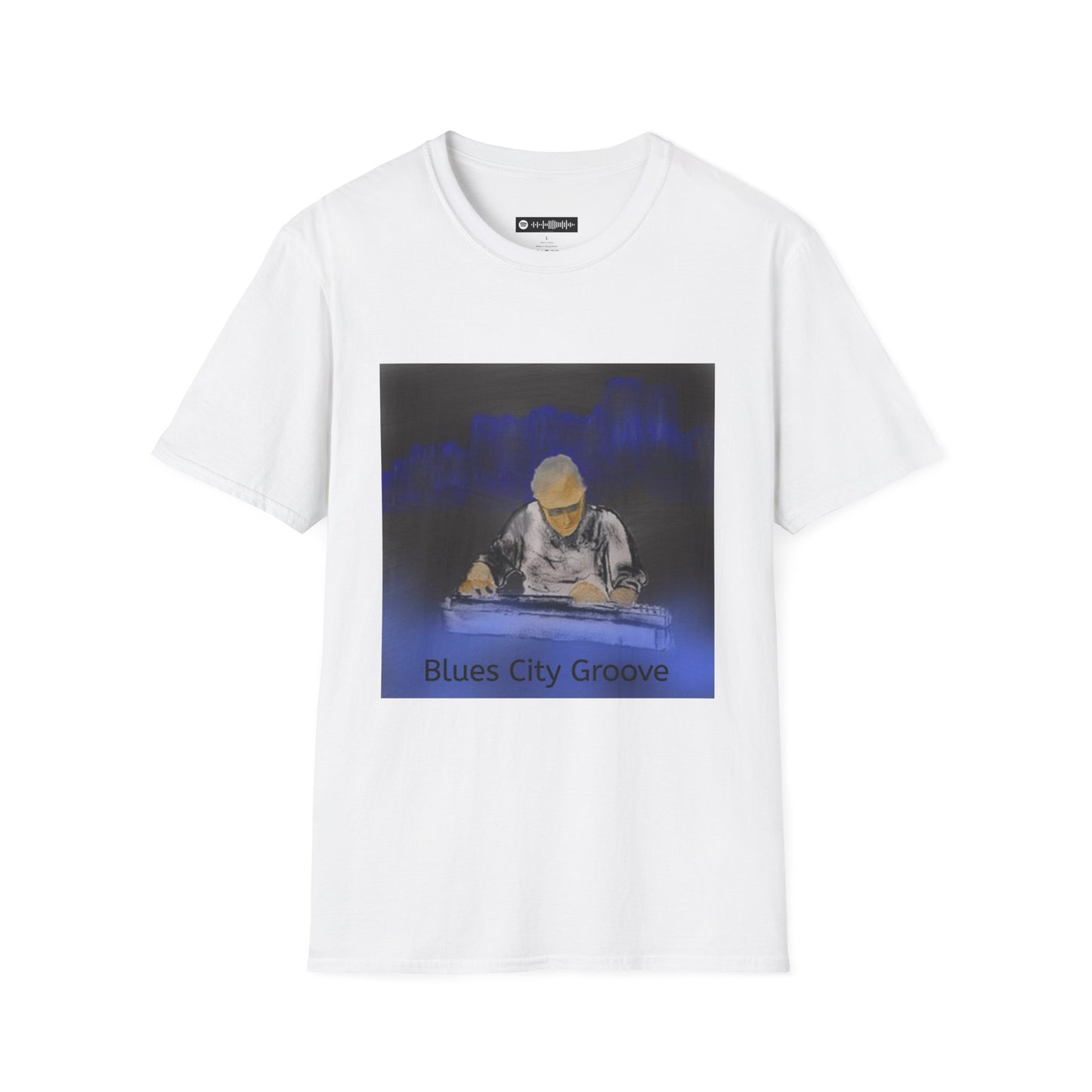 10% Off at checkout - Blues City Groove, Steel Guitarist T-Shirt — Moody Nightclub Electronic Music Tee