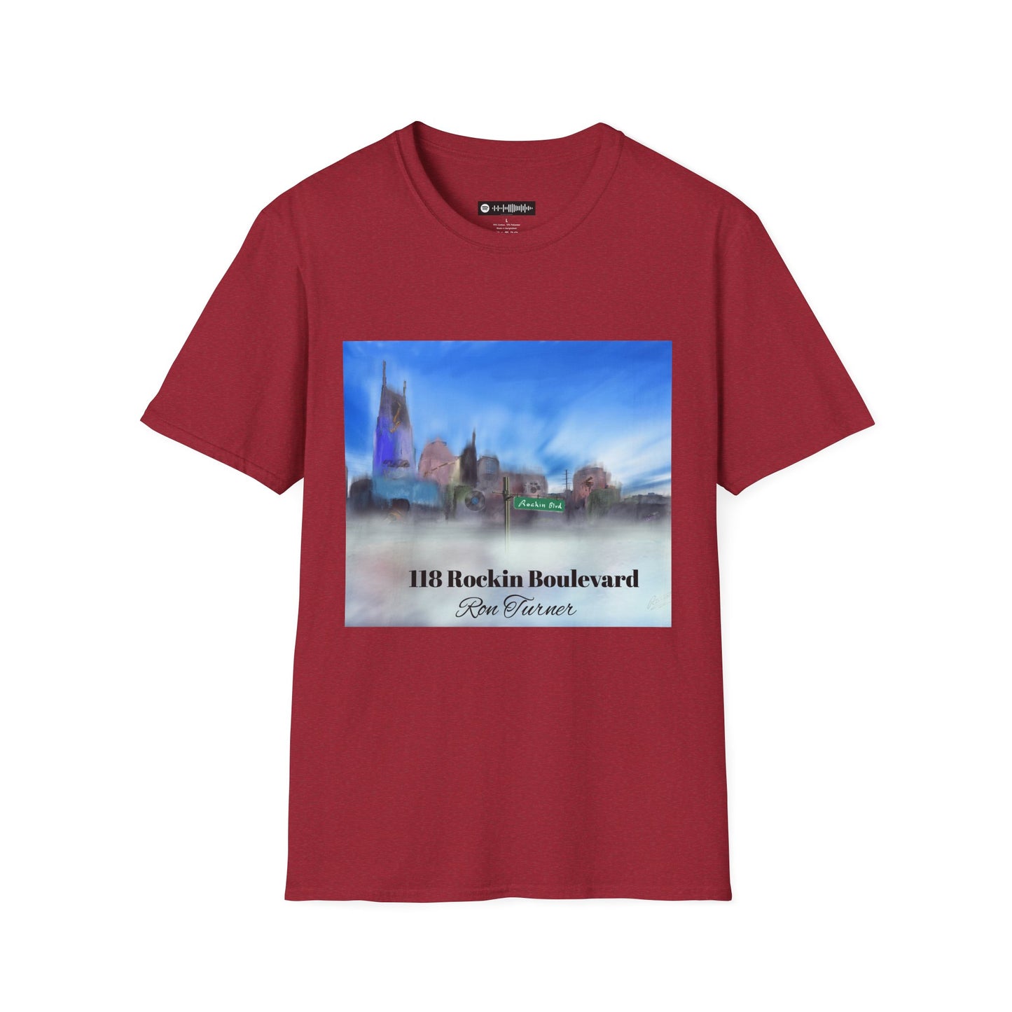 118 Rockin Boulevard T-Shirt — Dreamy Urban Landscape Tee