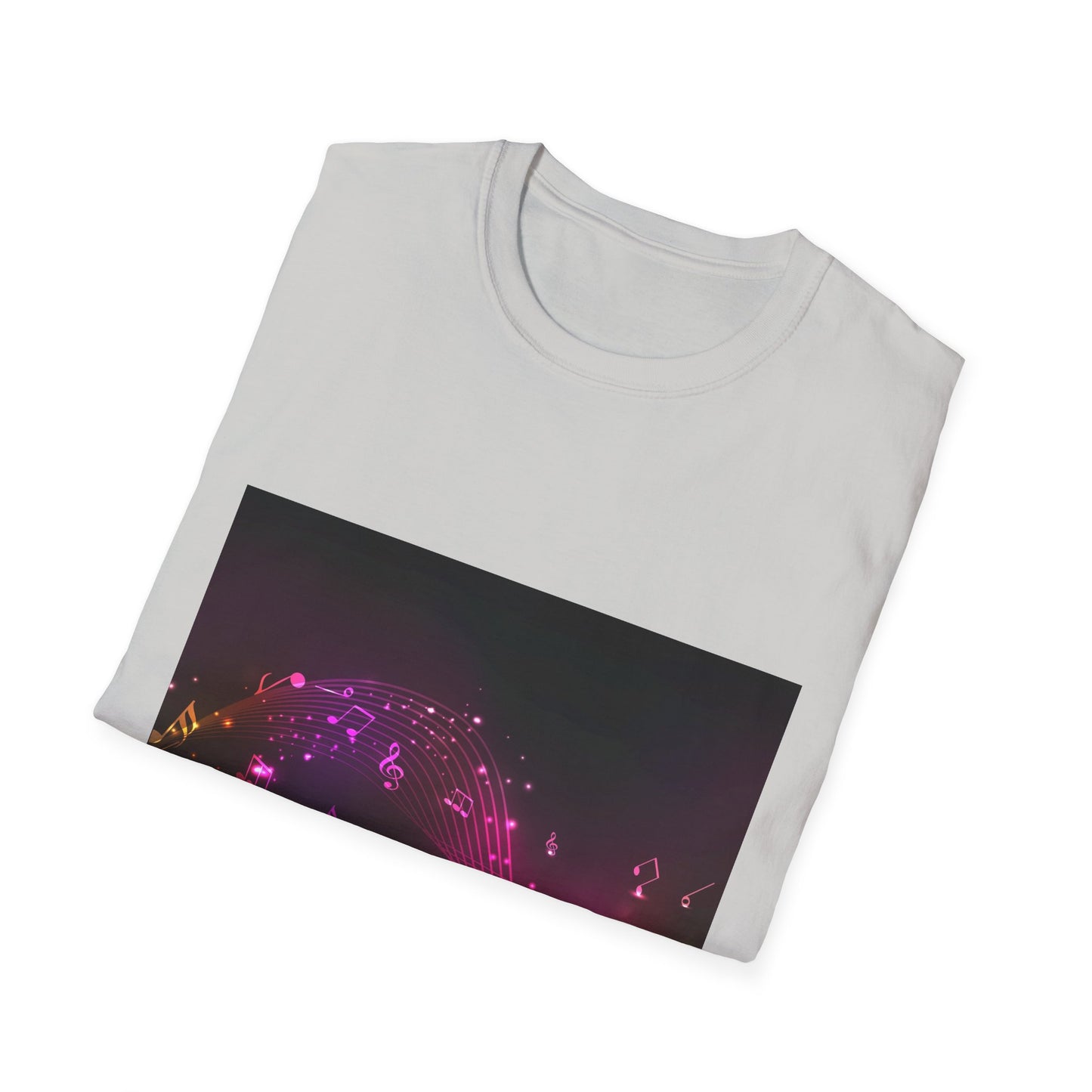 10%OFF at checkout! - Galaxy Wave T‑Shirt — Neon Pink Cosmic Landscape Tee